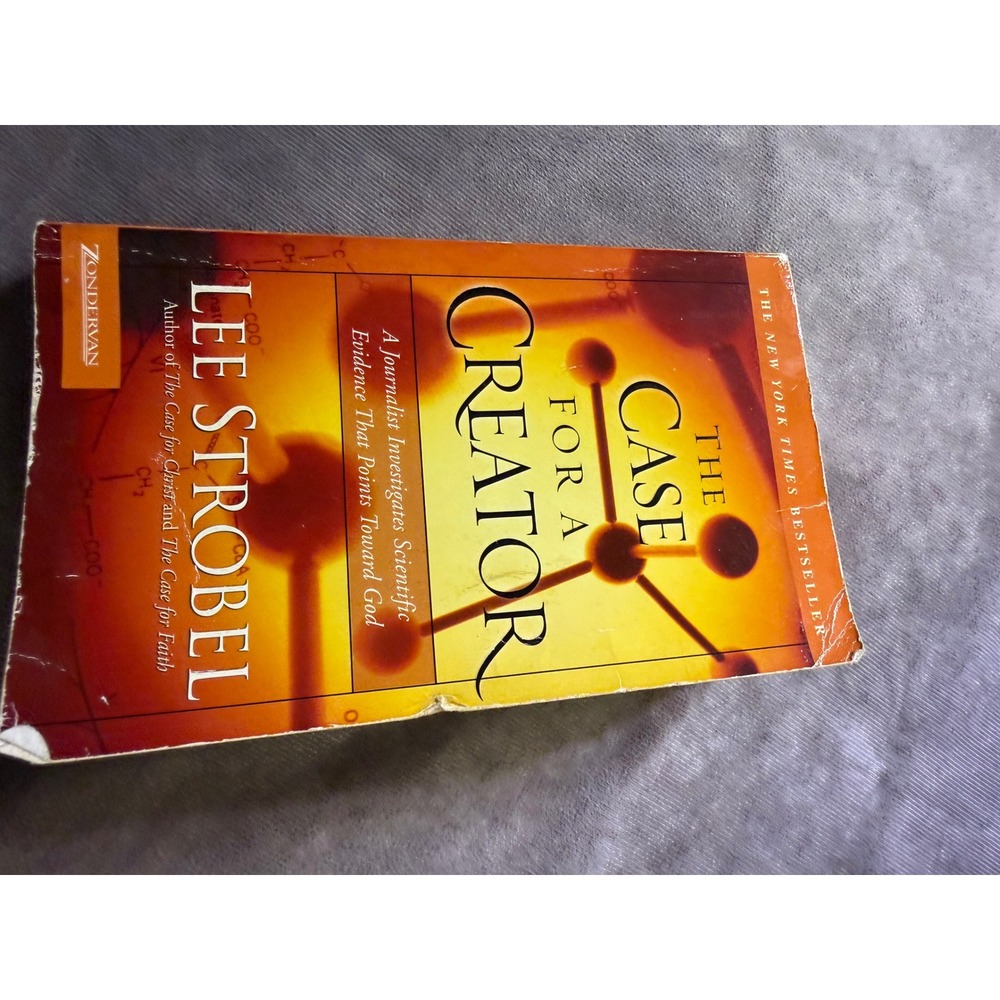 The Case for a Creator Lee Strobel Softcover Zondervan Science Faith Book